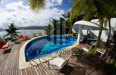 Casa em condomínio fechado com 11 quartos à venda na rua são paulo, loteamento joão batista julião, guarujá, 2500 m2 por r$ 35.000.000