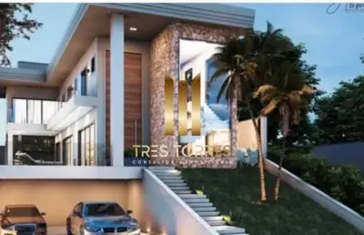 Casa em condomínio fechado com 4 quartos à venda na alameda das aroeiras, alphaville, santana de parnaíba, 427 m2 por r$ 4.000.000