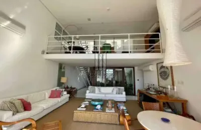 Casa em condomínio fechado com 5 quartos à venda na avenida marjory da silva prado, balneário praia do pernambuco, guarujá, 458 m2 por r$ 6.500.000