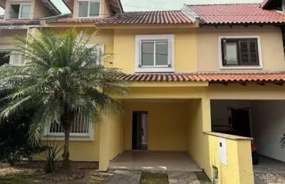 Casa em condomínio fechado com 3 quartos para alugar na serraria, porto alegre  por r$ 2.500