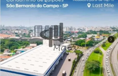 Locação galpão sao bernardo do campo rudge ramos ref: 40344