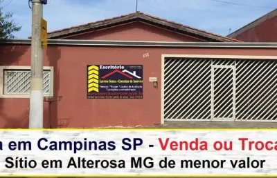 Casa para venda em campinas, jardim santa mônica, 3 dormitórios, 1 suíte, 3 banheiros, 5 vagas