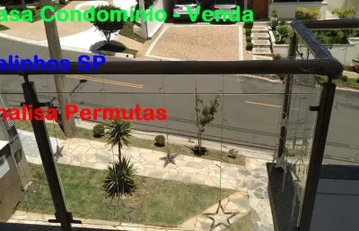 Casa condomínio à venda valinhos sp, cond. portal do jequitiba - 235m² construção, 3 suites - r$ 1.750.000 aceita casa em valinhos ou swiss park - aceita financiamento