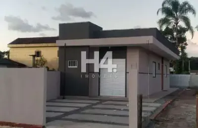 Casa com 2 quartos à venda na rua 2460, pontal do norte, itapoá, 92 m2 por r$ 425.000