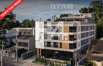 Apartamento à venda na rua trajano reis, são francisco, curitiba, 24 m2 por r$ 347.000