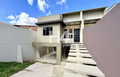 Casa com 3 quartos à venda na rua santarém, santa terezinha, colombo por r$ 499.000