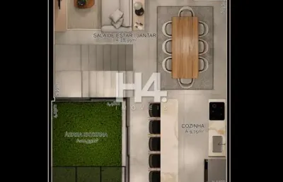 Apartamento com 3 quartos à venda na rua josé gava, pilarzinho, curitiba, 120 m2 por r$ 799.000