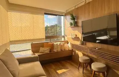 Apartamento à venda em salvador-ba: 2 quartos, 1 suíte, sala, 3 banheiros, 1 vaga - horto florestal, 82m². imperdível oportunidade!