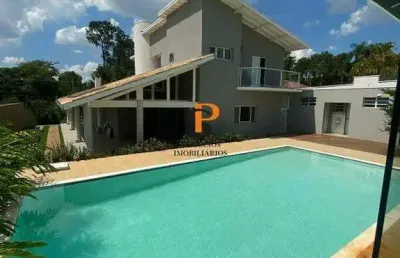 Casa à venda com 6 dormitórios - condomínio marambaia - vinhedo/sp