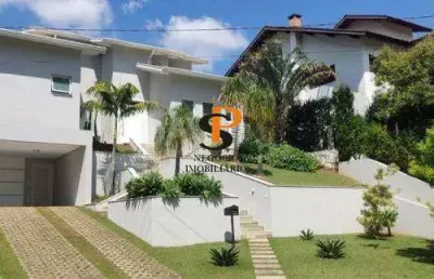 Casa a venda em vinhedo, no condomínio bosque das grevíleas