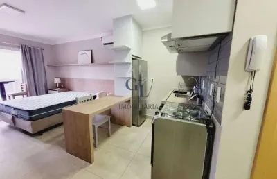 Apartamento para locacao com mobilia - 35m2 - infinit apart condominio em ribeirao preto