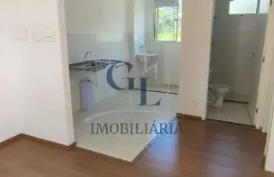 A venda apto com 40m2, 02 dormitorios e condominio completo em lazer em bonfim paulista.