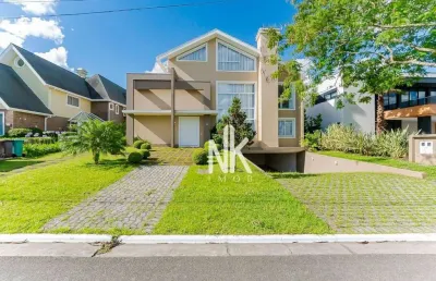 Casa com 4 dormitórios à venda, 610 m² por r$ 4.200.000,00 - alphaville graciosa - pinhais/pr