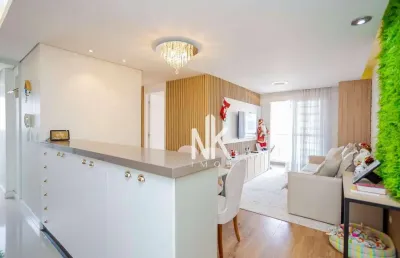 Apartamento com 3 dormitórios à venda, 70 m² por r$ 750.000,00 - capão raso - curitiba/pr
