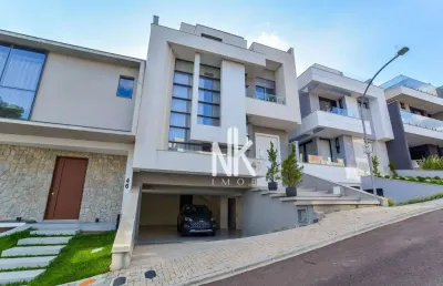 Casa com 4 dormitórios à venda, 322 m² por r$ 2.890.000,00 - santo inácio - curitiba/pr