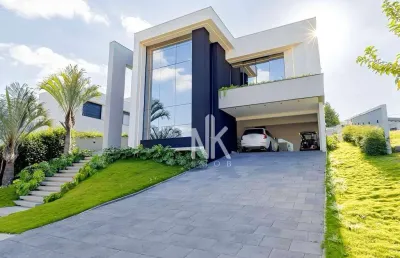 Casa com 4 dormitórios à venda, 463 m² por r$ 5.500.000,00 - alphaville graciosa - pinhais/pr