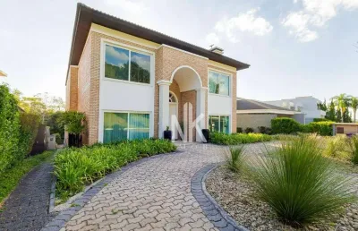Casa com 5 dormitórios à venda, 550 m² por r$ 4.950.000,00 - alphaville graciosa - pinhais/pr