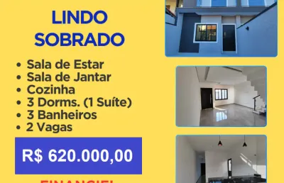 Sobrado 3 dormitórios (1 suíte com sacada) e 2 vagas no mogi moderno: luxo, conforto e qualidade de vida em cada detalhe!