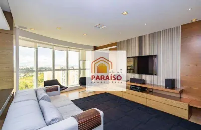 Apartamento com 3 dormitórios, 190 m² - venda e locação no  ecoville - curitiba/pr