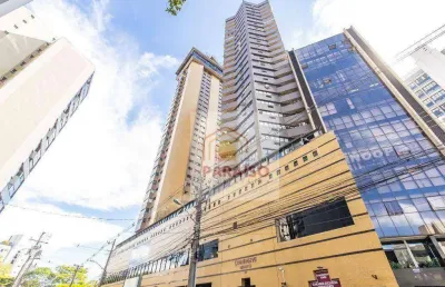Sala para alugar, 58 m² no  champagnat - curitiba/pr