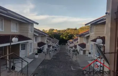 Casa em condomínio fechado com 3 quartos à venda na rua costa lima, 574, nonoai, porto alegre por r$ 620.000