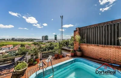 Cobertura com 3 quartos à venda na avenida icaraí, 221, cristal, porto alegre por r$ 789.930