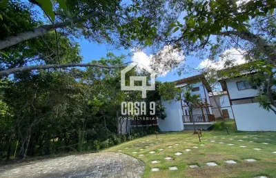 Casa duplex 2 suítes reversível pra 3 na reserva sapiranga entre a lagoa aruá e a praia do forte bahia