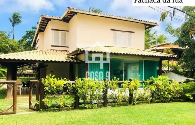 Casa 5 quartos para locação anual condomínio porto das baleias praia do forte bahia