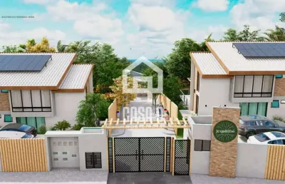 Casa á venda 03 suítes reversivel para 4 suites em condominio ecológico na reserva sapiranga lagoa aruá bahia