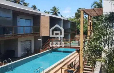 Apartamento térreo com 2 quartos a venda no condomínio casa amarela imbassai bahia