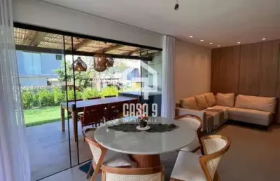 Casa a venda mobiliada com 3 quartos no alto da enseada em praia do forte bahia