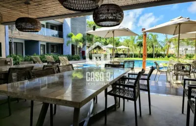 Apartamento superior com terraço e 2 suítes a venda na praia do surf em itacimirim bahia