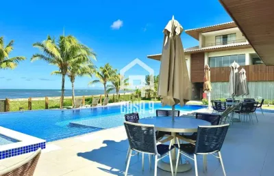 Apartamento novo pé na areia com 3 suítes a venda em itacimirim bahia