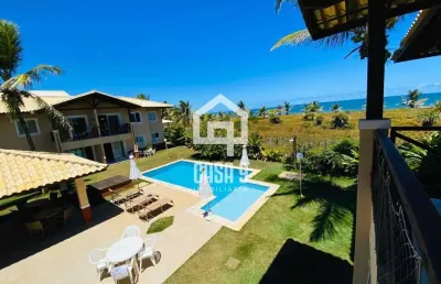 Apartamento à venda com 3 quartos vista mar mobiliado na praia da espera em itacimirim bahia