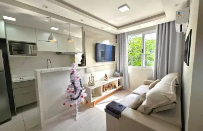 Apartamento 2 dormitórios, 1 vaga de garagem, bairro olaria