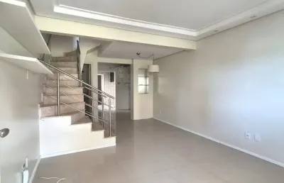 Casa sobrado em condomínio com 3 dormitórios, 1 vaga de garagem, bairro rio branco, canoas
