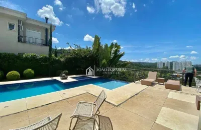 Casa com 5 dormitórios à venda, 1000 m² por r$ 9.850.000,00 - tamboré - santana de parnaíba/sp