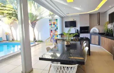 Sobrado com 4 dormitórios à venda, 350 m² por r$ 3.400.000,00 - jardim das colinas - são josé dos campos/sp