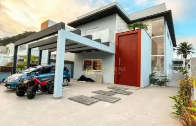 Sobrado com 4 dormitórios à venda, 340 m² por r$ 2.900.000,00 - massaguaçu - caraguatatuba/sp