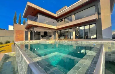 Lindo sobrado com 4 suítes à venda, 426 m² por r$ 3.290.000 - residencial colinas do paratehy - são josé dos campos/sp