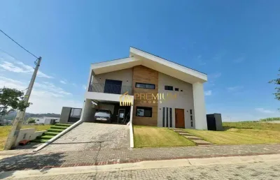 Sobrado com 4 dormitórios à venda, 408 m² por r$ 2.700.000,00 - condomínio residencial ecopark bourbon - caçapava/sp