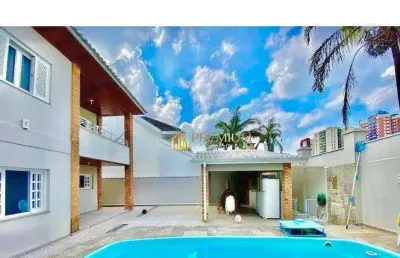 Sobrado com 4 dormitórios à venda, 265 m² por r$ 2.500.000,00 - jardim aquarius - são josé dos campos/sp