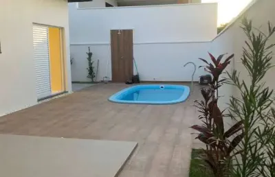 Casa para venda com 3 quartos e piscina no condomínio terras do vale