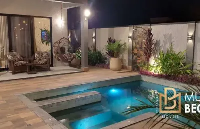 Casa com 3 suítes pronta para morar no condomínio terras do vale