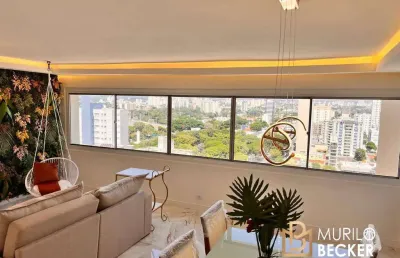 Apartamento 3 quartos, 2 banheiros,127m, à venda, mobiliado - vila adyana