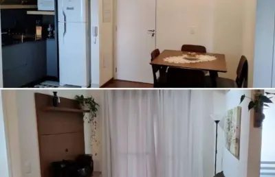 Apartamento à venda com 2 quartos no bosque dos eucaliptos