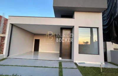 Casa em condomínio a venda 3 quartos 157m² - condomínio malibu