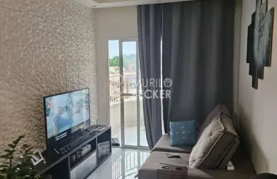 Apartamento para venda com 2 dormitórios mobiliado no getúlio vargas