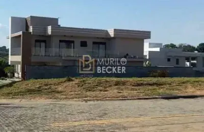 Terreno de esquina 580m2, condomínio ecopark bourbon - caçapava-sp