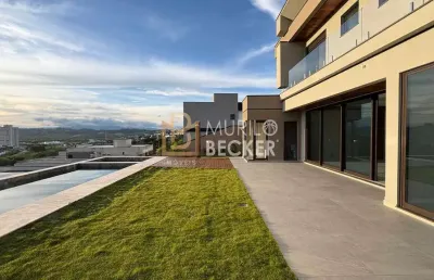 Casa á venda com 4 suítes e piscina 335 m² alphaville i - urbanova
